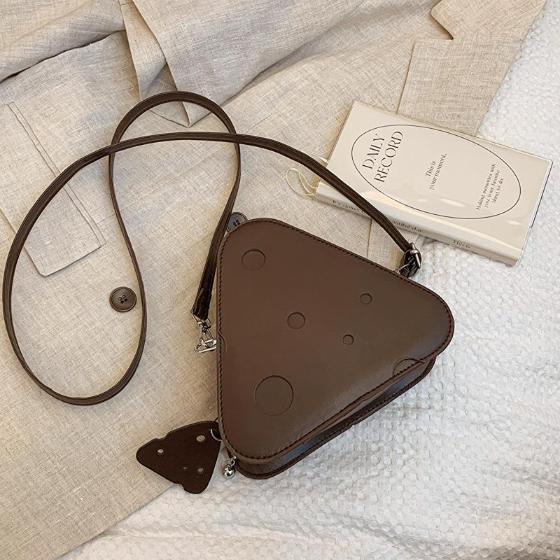 Простая и модная женская сумка в иностранном стиле с 4 сырами, треугольная сумка-мессенджер для женщин