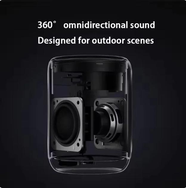 Xiaomi Speaker Bluetooth 5.3 Mini Portable Stereo Surround Wireless Speaker Outdoor Sound IP67 Waterproof App Smart Control