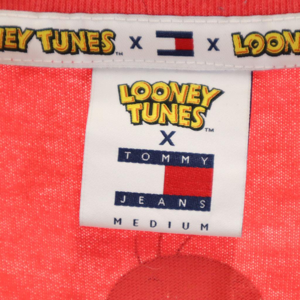 Tommy Hilfiger Looney Tunes Collaboration Back Print Short Sleeve T-shirt Men's Used