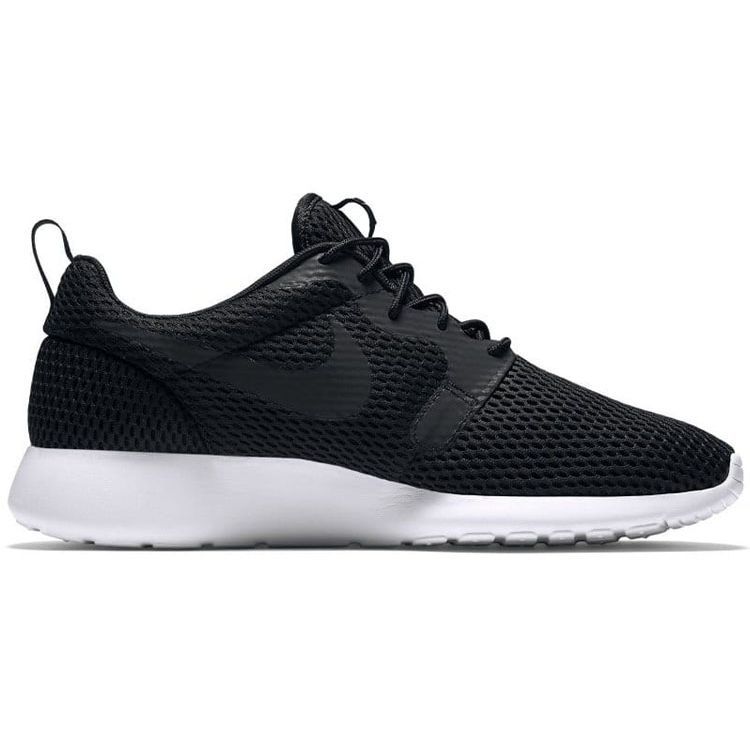 Nike Roshe One Hyperfuse Breathe Black Men Sneakers Black-White 833125-001