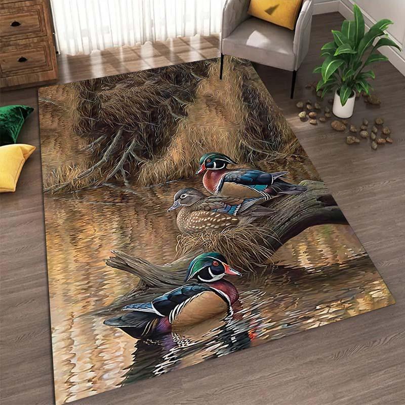 Ковер в скандинавском деревенском стиле для спальни, дивана, чайного столика, татами, мультяшный, длинная полоса, домашний, для гостиной, напольный коврик