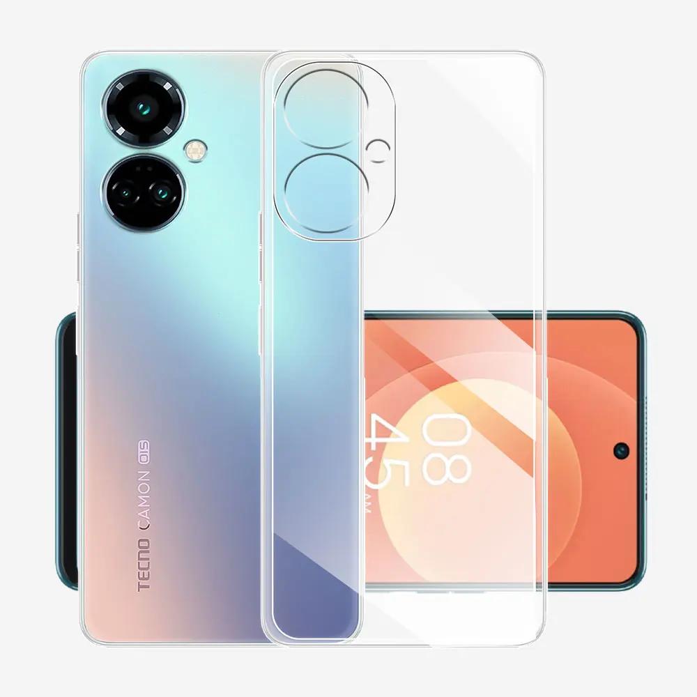 Для Tecno Camon 19 Pro Чехол Противоударный Прозрачный Силиконовый Мягкий Чехол Для Телефона Чехол Для Tecno Camon 19 Neo Coque Tecno Camon 19 Fundas