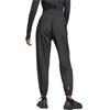 Adidas Stella Mc Cartney Tapered Pants Solid Color With Zipper Pockets Loose Fit Women Pants Black HR2209