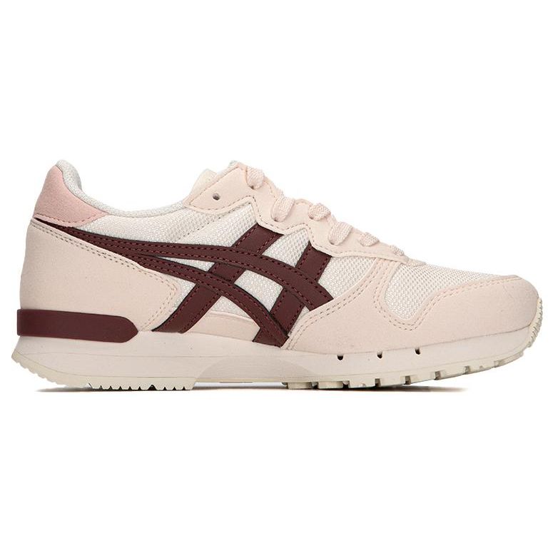 ONITSUKA TIGER Alvarado Ткань Кожа Ретро Спорт Удобные Нескользящие Прочные Низкие Кроссовки для Повседневной Носки Унисекс 1183A507-111
