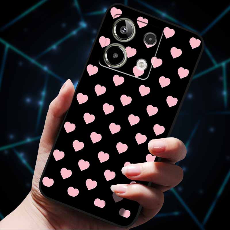 3D Цветочные тисненые чехлы для Redmi Note 13 Чехол Note13Pro 5G Мягкие силиконовые чехлы для телефона для Redmi Note 13 Pro Plus Задняя крышка Сумка