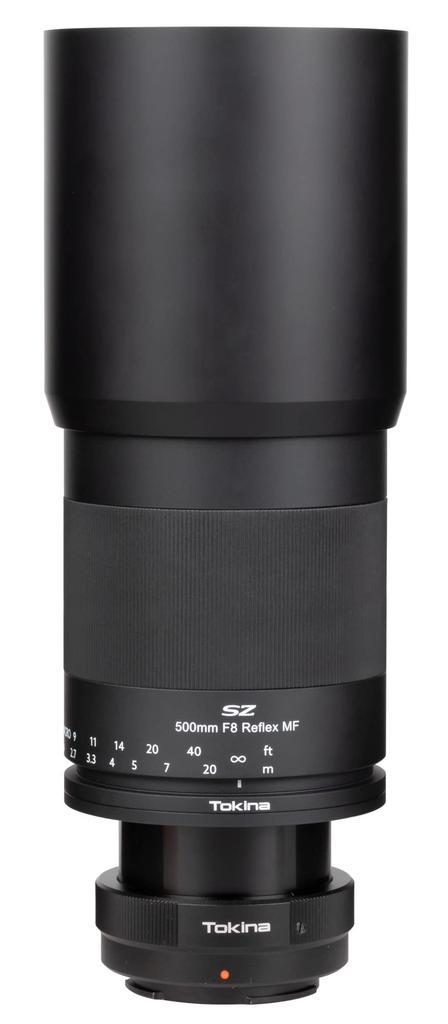 TOKINA SZ 500mm F8 Reflex MF Telephoto Mirror Canon Manual Interchangeable 640685 Lens, EF-M Mount, Focus, Mount, Full-Frame Compatible,