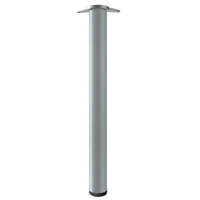 PATAS DE MESA NEIVA ADJUSTABLE LEG FOR TABLE Ø80 H870 METAL GRAY FINISH