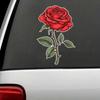 Car Sticker Red Rose Sticker Waterproof Vinyl Decal on Bumper Rear Window Laptop Self-adhesive Decal For Car Accessories Y04