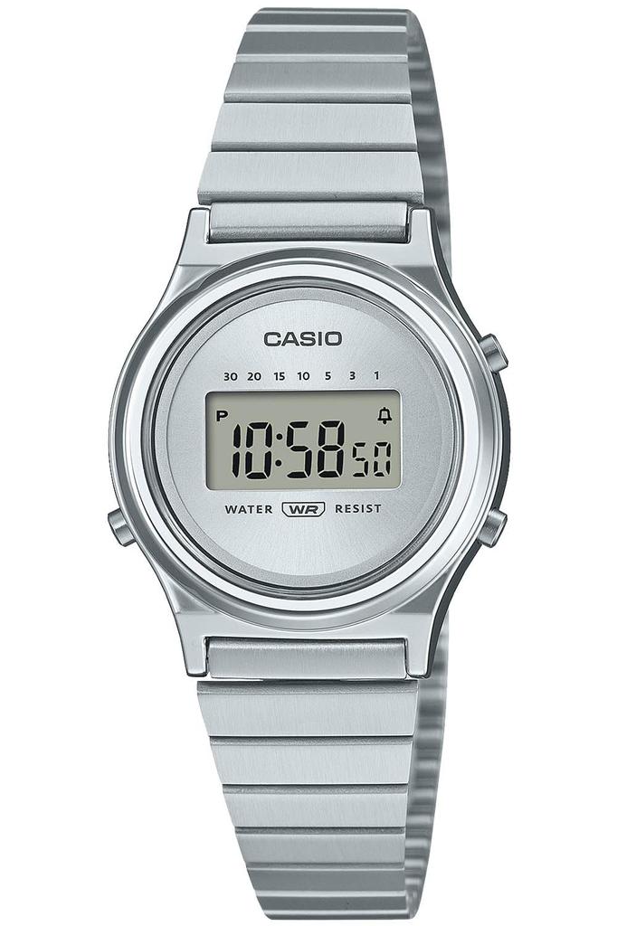 Casio Классические часы [Официальный японский продукт] LA700WE-4AJF Серебристые x Розовые / [Официальный японский продукт] LA700WE-7AJF Серебристые
