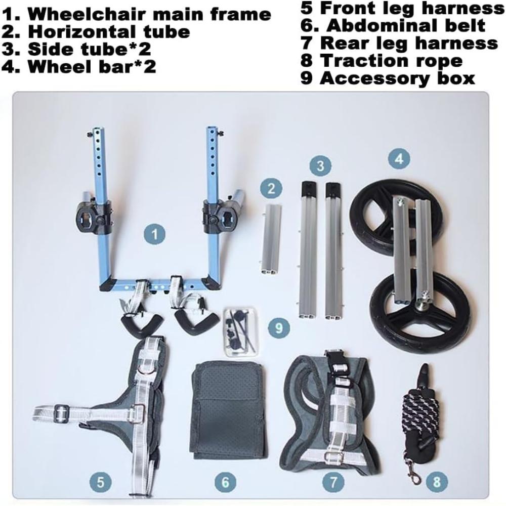 Инвалидная коляска для реабилитации собак, инвалидная коляска с поддержкой ходьбы Che