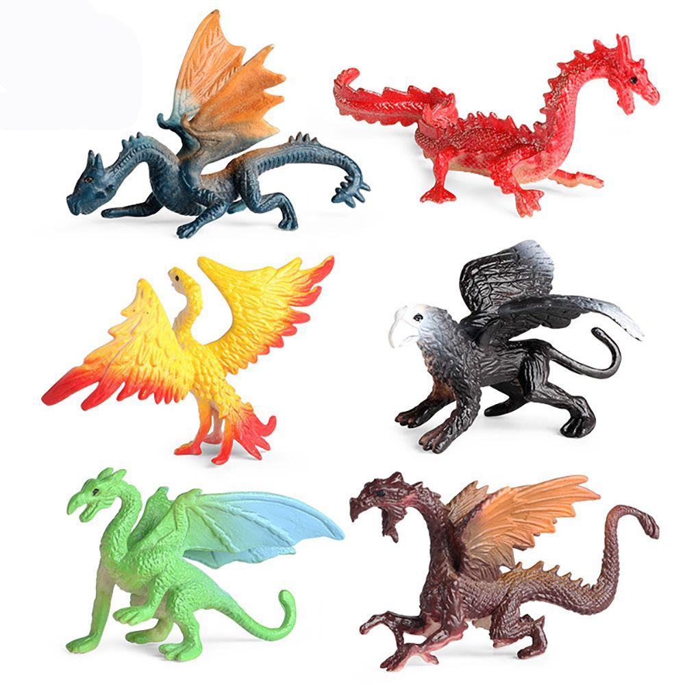 Prank Props Magic Dragon Model Scenes Making Mythical Creature Figurine Loong Phoenix Griffin