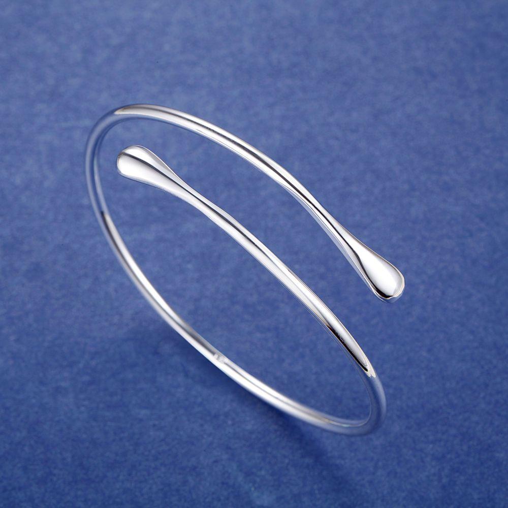 2023 New 925 Sterling Silver High Quality Simplicity Bead Romance Bracelet Chain For Woman Engagement Party Wedding JewelryGood product