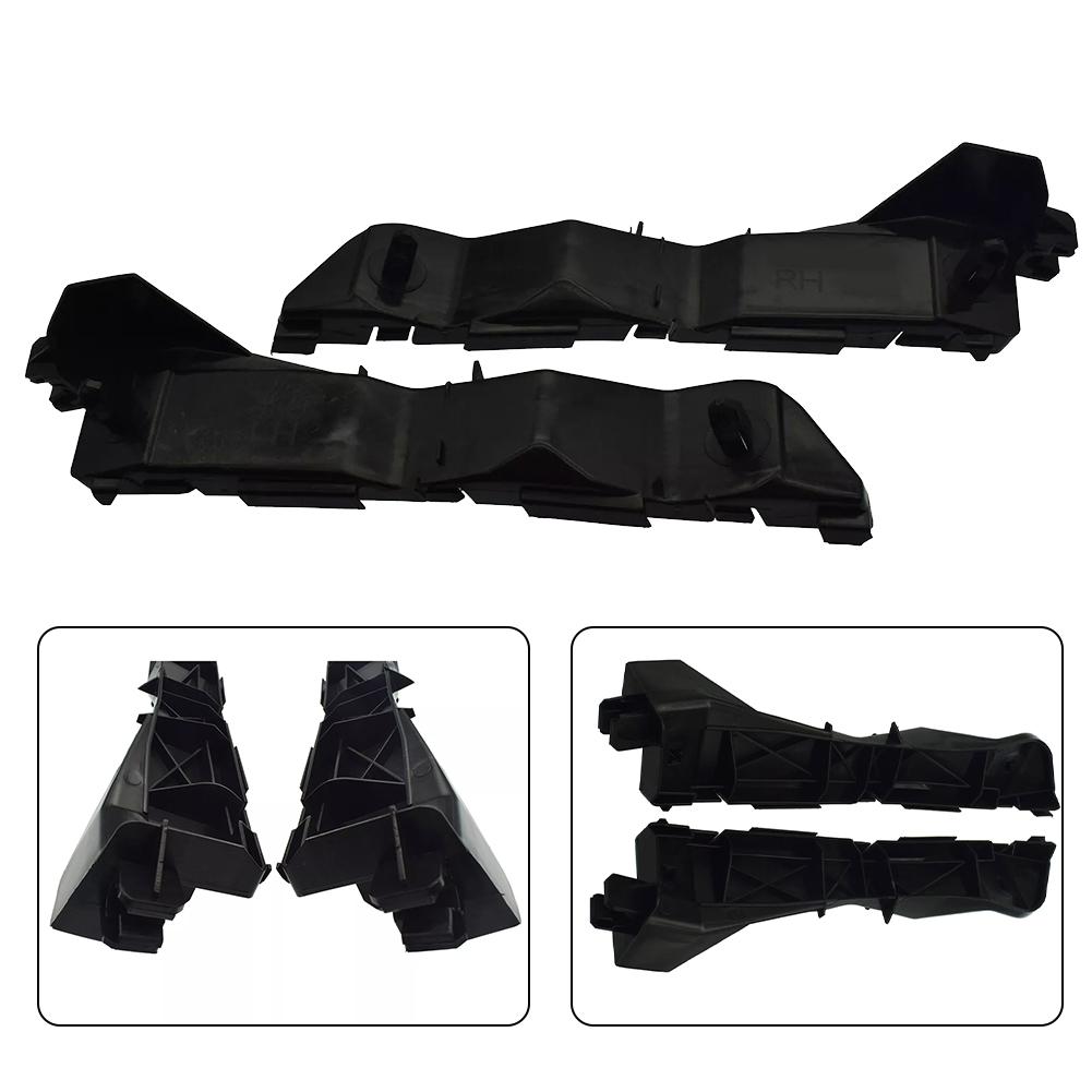 2шт. Фиксатор переднего бампера левый и правый для Toyota Avensis II T25 2003-2008. Опорные кронштейны для крепления переднего бампера.