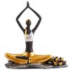 Resin Yoga Lady Home & Office Decor Showpiece
