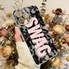 Роскошный чехол для телефона в стиле Y2K SWAG, прозрачный силиконовый, мягкий, для iPhone 17 16 15 14 13 12 11 Mini Pro Max Plus