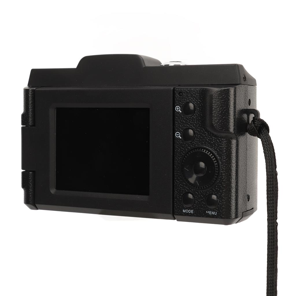 1080P Digital Camera 16MP HD Flip 2.4in TFT Screen 14 Thread Hole 16X Digital Zoom Compact Camera