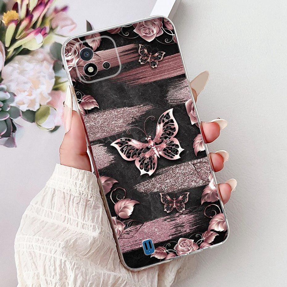 Cute Cartoon Case For Realme C11 (2021) Soft Silicone TPU Back Cover For Realme C11 2021 RMX3231 Phone Cases
