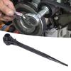High Hardness Ratchet Spanner Forward Reverse Regulation Hand Tools Comfortable Grip Pointed Tail