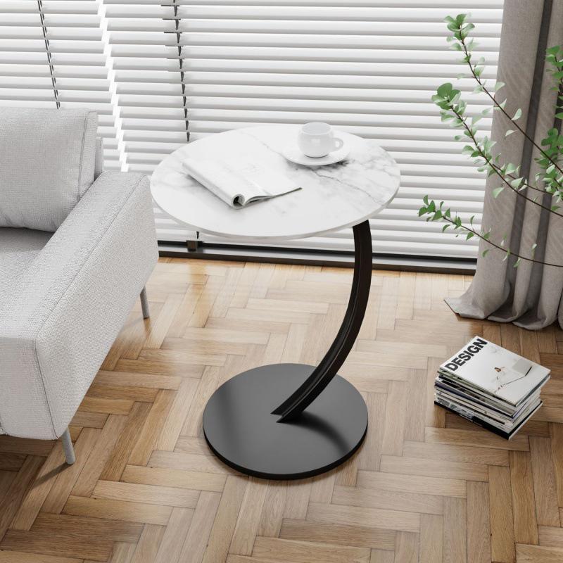 Trendy Mini Round Coffee & Side Table – Ideal for Living Room, Bedroom, or Sofa Corner