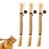 Cats Silver Vine Sticks Natural Silver Vine Cat Chew Toys Dental Sticks Digestion Improvement Eliminate Hairballs for Cats Treats Training Play
