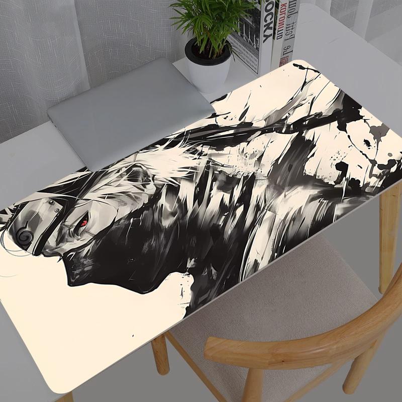 Mouse Pad Computer Naruto Speed Type Carpet Durable Mat For esports Players White Laptop Keyboard Mousepad Office Desk Mat