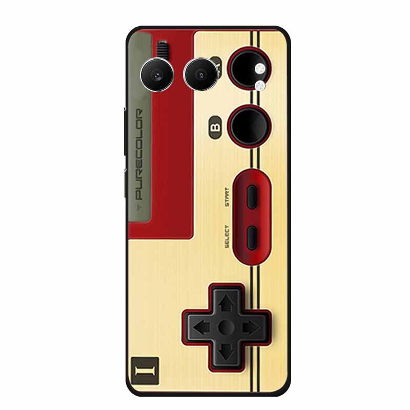 Чехол для OnePlus Nord 4 Чехол для телефона Nord4 Животное Черный Силикон Мягкая Задняя Крышка Чехлы Для OnePlus Nord 4 Чехол 6.74" Корпус Capas