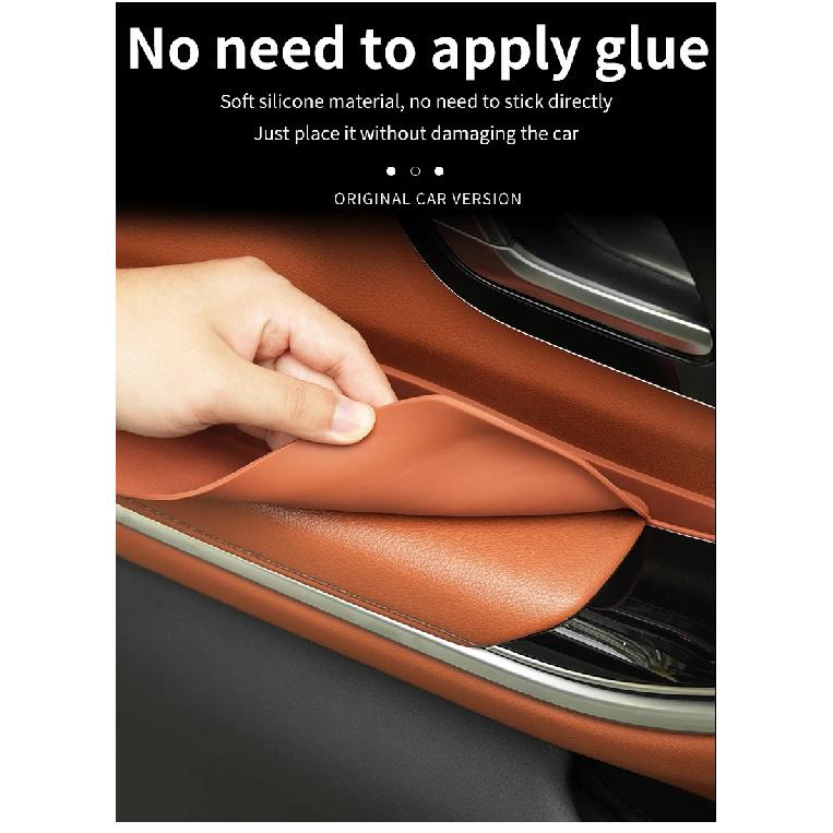 Suitable for Mercedes Benz S-Class door handle silicone storage pad S400 S450 handle slot protective pad interior supplies