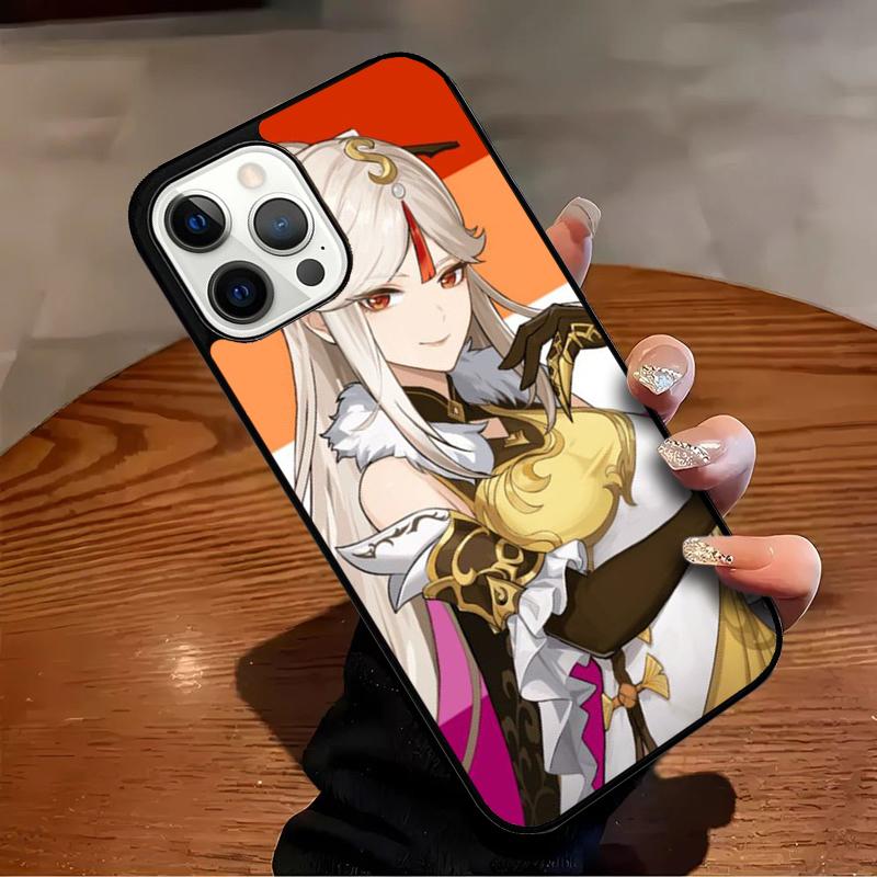 Genshin Impact NingGuang Phone Case For iPhone 17 Air 16 15 14 13 12 11 Pro Max Max Plus Bumper Case Cover