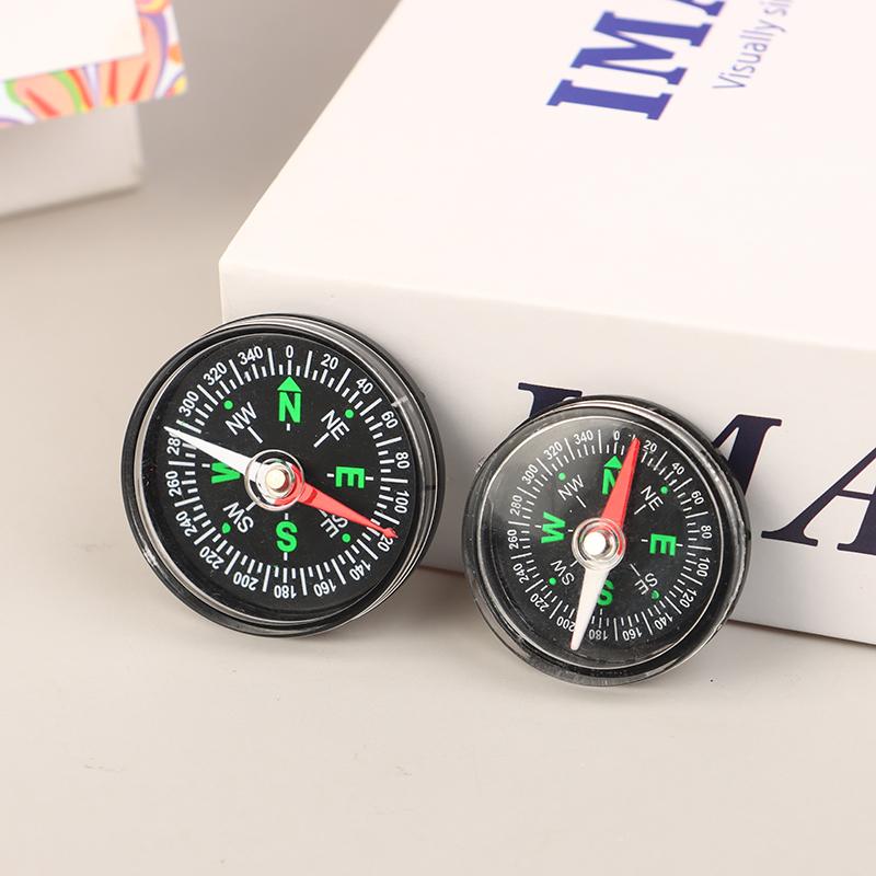35/40Mm Handheld Compass Abs Camping Pocket Compass Portable Navigation Climbing Riding Children Gift Outdoor Survival Gear