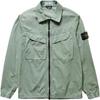 FW22 Solid Color Detachable Logo Zip Cover Bag Double Pocket Lightweight Long Sleeve Jacket Men Jackets Light-Green 7715101WN-V0155
