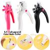 Nail Nail Clip Tool Nail Tip Trimmer False Nails Cutter Fake Nail Clippers Nail Clipper U-shaped