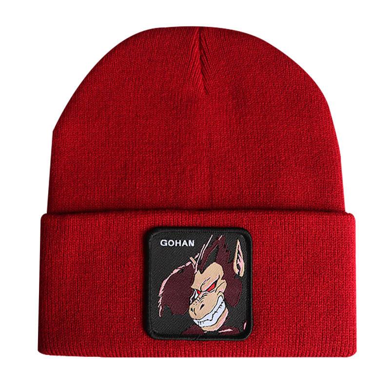 Anime merchandise cartoon Dragon Ball Son Gohan SON GOHAN Knitted hat, woolen hat, hip-hop ski pullover hat