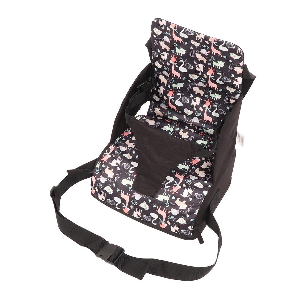 Детский стульчик-бустер, мультяшный портативный складной стульчик-бустер для малышей, для ужина с жирафами