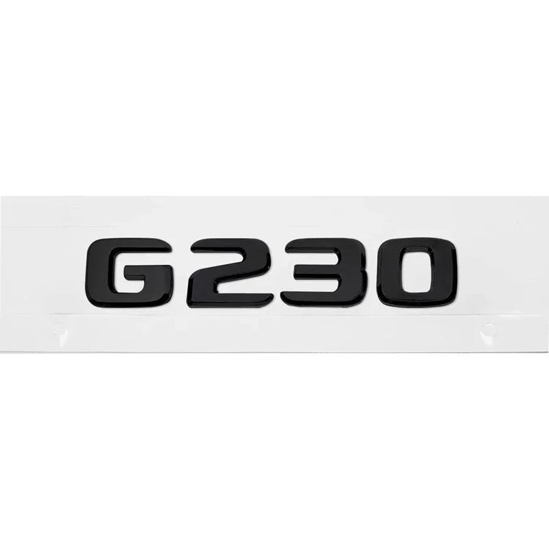 CXGSL1 ABS Car Body Letters Emblem Rear Trunk Sticker Badge for Mercedes Benz G36 G63 G65 G200 G230 G300 G350 G500 G550 G Class