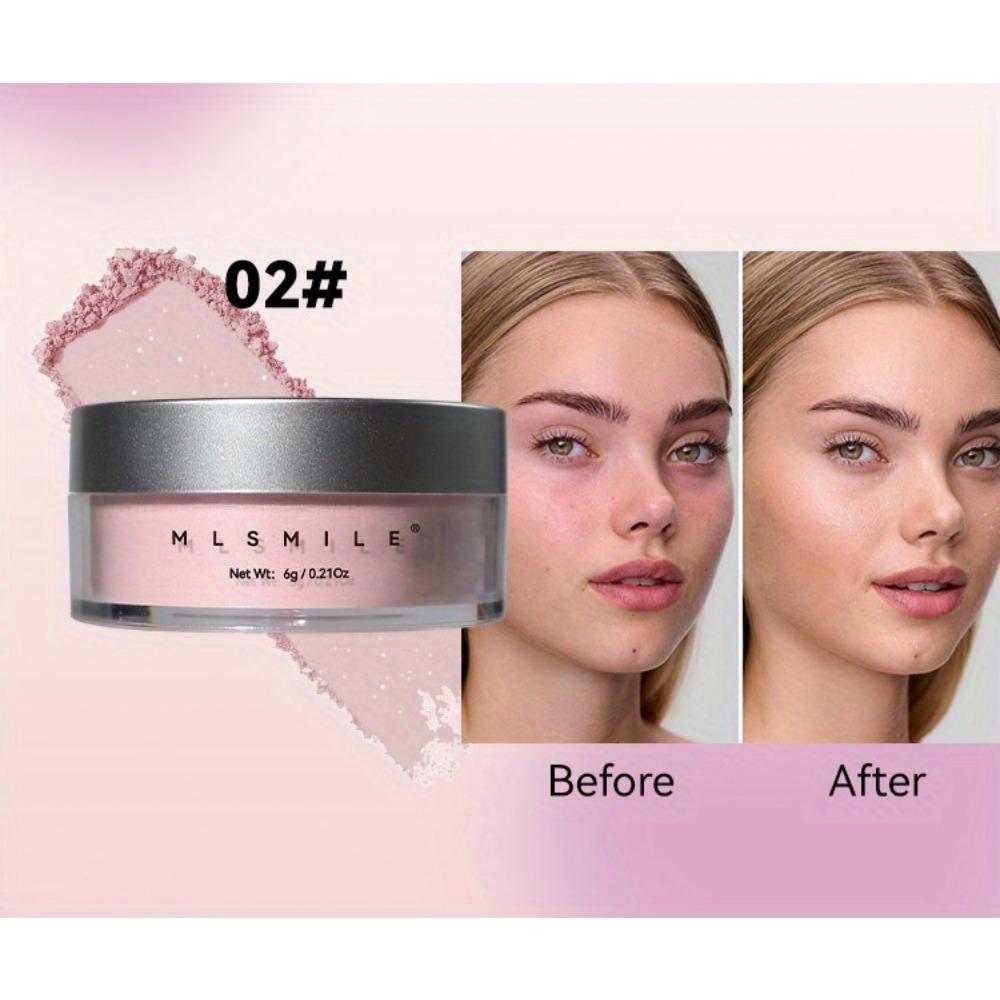 4 цвета фиксирующей пудры, мерцающая финишная пудра, контроль жирности для стойкого макияжа, легкая рассыпчатая водостойкая пудра, делающая кожу пушистой,