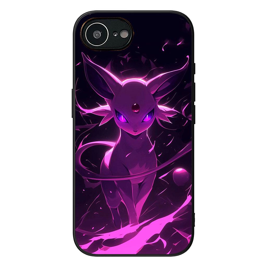 Чехол-кейс Mew P-Pikachus P-Pokemons GO для Apple iPhone 16 15 14 11 Pro Max 7 8 Plus SE2 SE3 SE 2022 2020