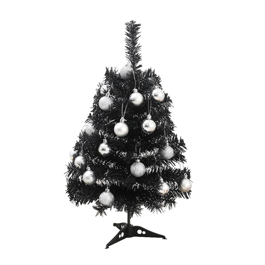 Christmas Tree, Lighted Tabletop Artificial Xmas Tree, Small Tree Light Up Battery Operated And Timer, Holiday Party Decor Tree