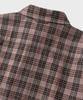 NONBLANK Crinkle Linen Check Shirt_Pink