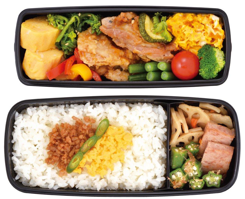 Термос Bento Box 2 Tiers Fresh Lunch Box 900 мл Черный Серый BKGY DJB-905W