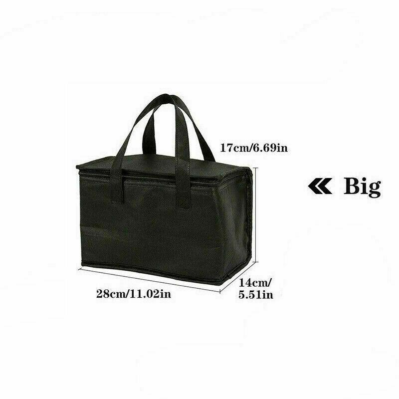 Thermal Insulation Holder Bags Aluminum Foil Lined Ice Bag Carrier Chilling Cooling Can Cool Wine Picnic Holding Temperature Bottle Cooler