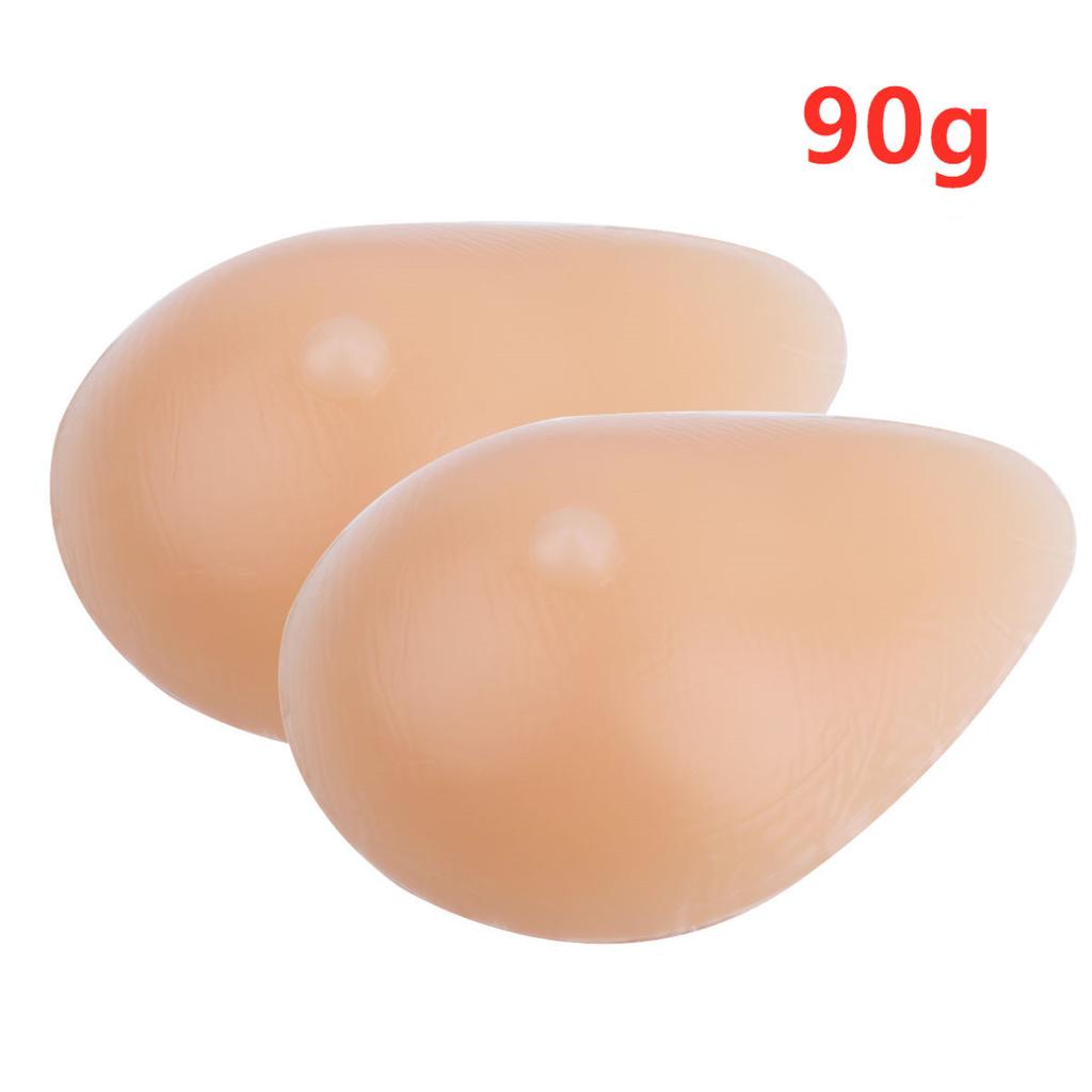 2Pcs Removable Breast Enhancers for Women Silicone Breast Forms Fake Boobs Breast Pad