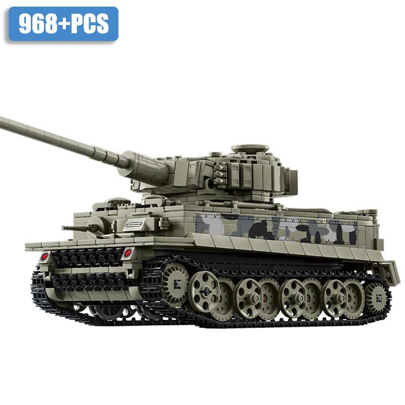 Военный WW2 MOC Leopard 2A7 Армейский Основной Боевой Танк Солдаты Строительные Блоки Кирпичи M1 T90M Набор Танков Для Детей Мальчиков Подарки