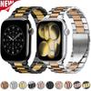 Металлический ремешок для Apple Watch 46мм 42мм 45мм 44мм 40 41мм Ultra 3 2 1 49мм Модный браслет iWatch Серии 11 10 9 8 7 6 5 SE3