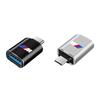 Автомобильная наклейка USB 3.0 Type-C Адаптер данных Type C 10A OTG USB C Папа на USB Для BMW E36 E46 E90 E60 E39 F30 F10 F20 E70 E53 G30 E91