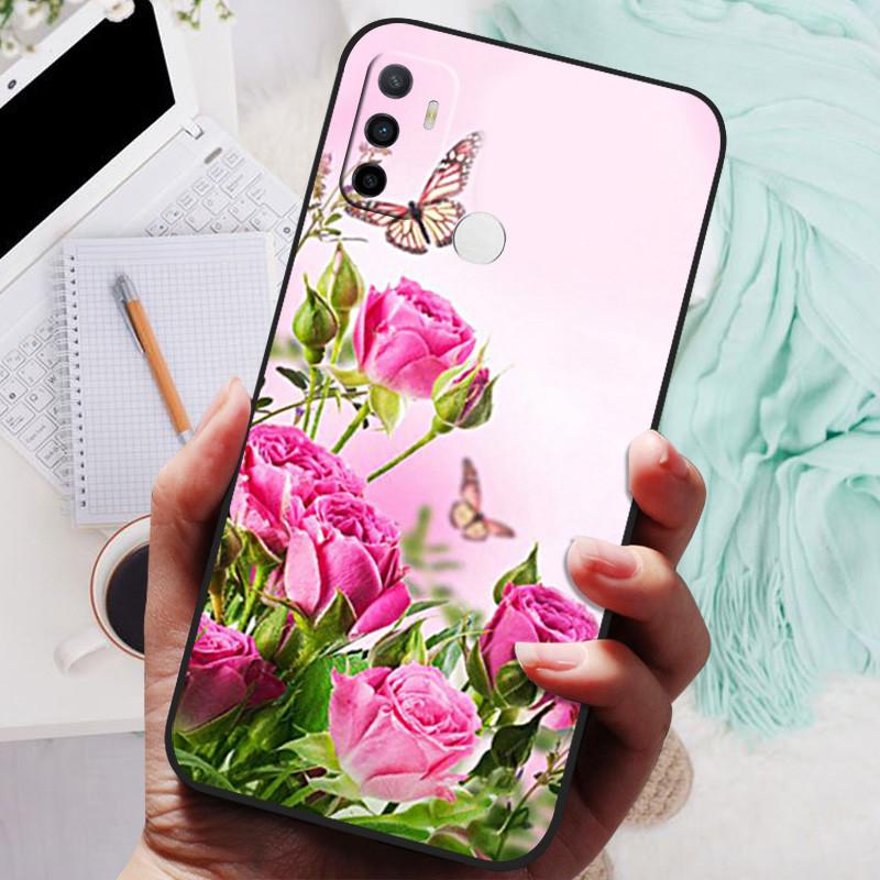 Чехол для OPPO A32 A53 A53S 2020, Чехол для телефона OPPO A15 A15S A35, Силиконовый мягкий задний чехол со львом и волком, Защитный чехол A53 2022