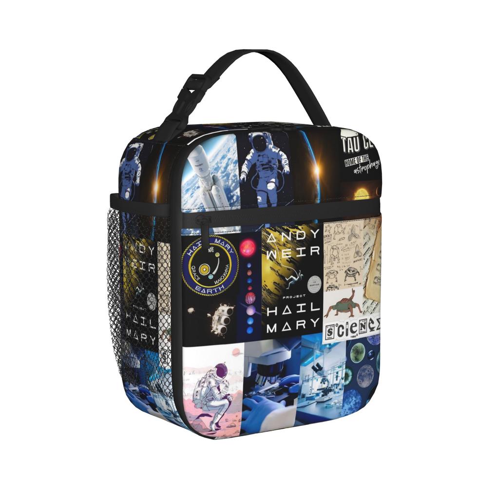 Project Hail Mary Amaze Insulated Lunch Bags Cooler Bag Reusable,Lunch Container Large Tote Lunch Box Food Bag School Travel