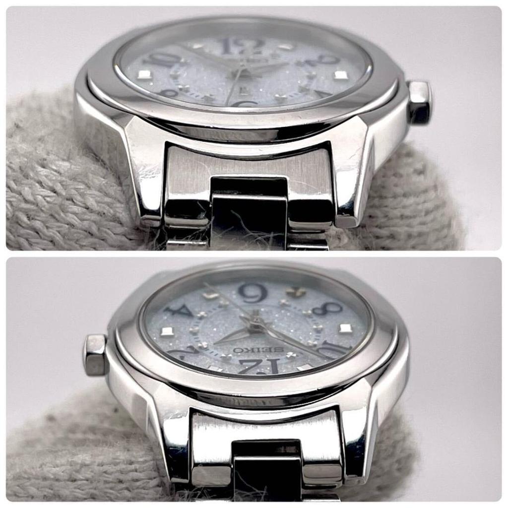 [USED] Working Seiko Lukia Dress Watch V111-0CA0 with Glitter Dial