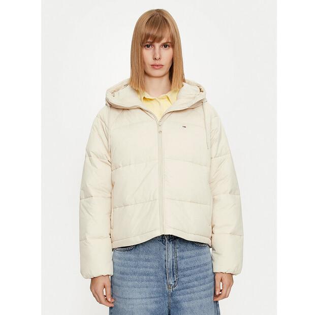 Пуховик Tommy Jeans Vail DW0DW18841 бежевый Regular Fit