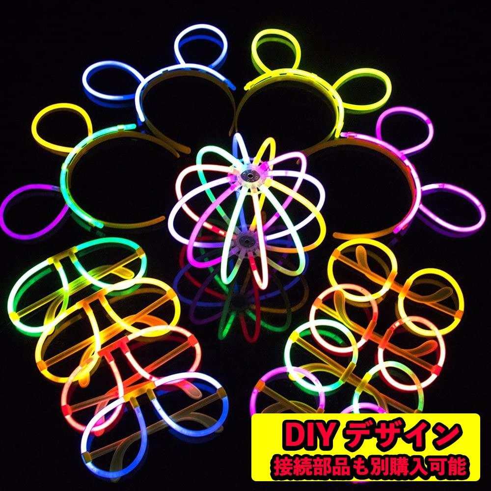 Светящийся флуоресцентный светящийся 8 100 ручка светящийся химический идет с подключением летняя школа культурный фейерверк концерт [Fiore Felice] браслет,