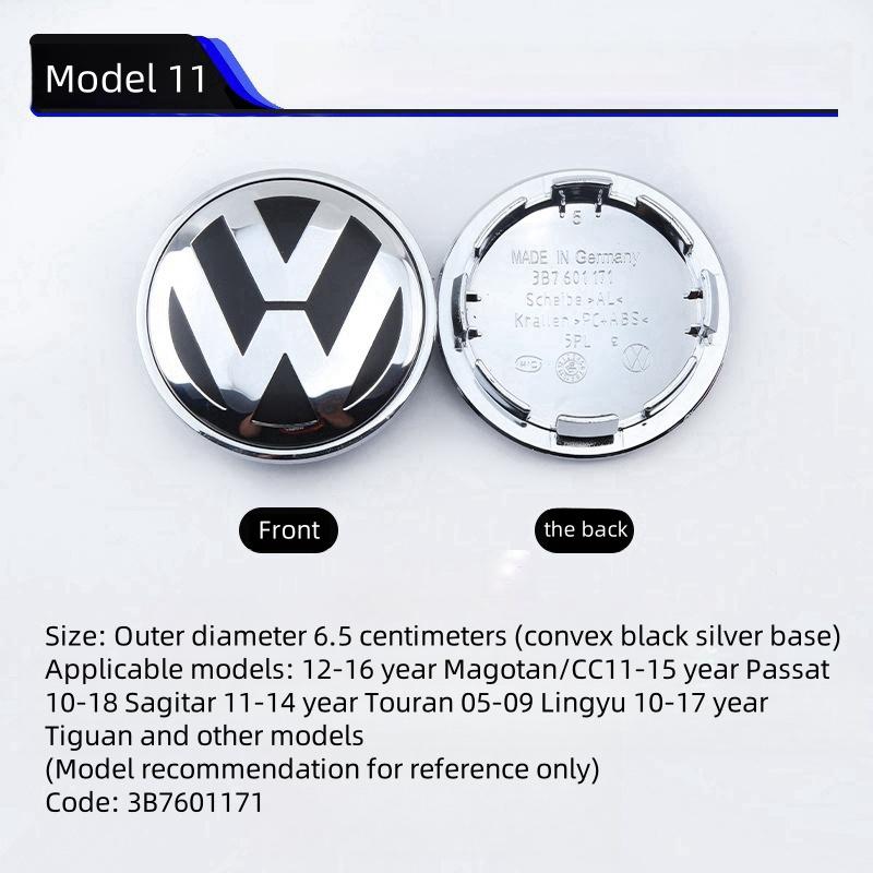 Для VOLKSWAGEN VW 56-76 мм Наклейка-колпачок ступицы колеса автомобиля Аксессуары Для Volkswagen R-line R GTI Polo Golf Touareg Passat Mago